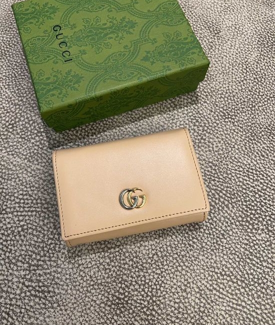 Gucci Wallet Double G Logo Card Holder 790067