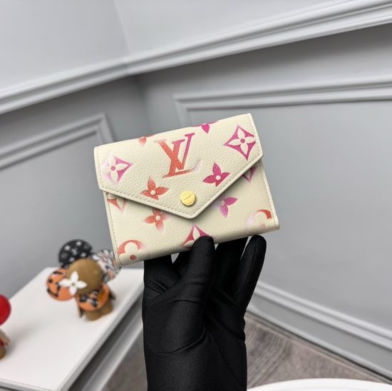 Louis Vuitton LV Monogram Flowers Leather Wallet 83507