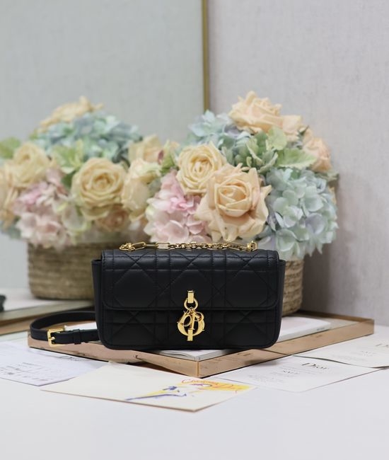 Christian Dior CD Miss Daisy Mini Black Handbag 330