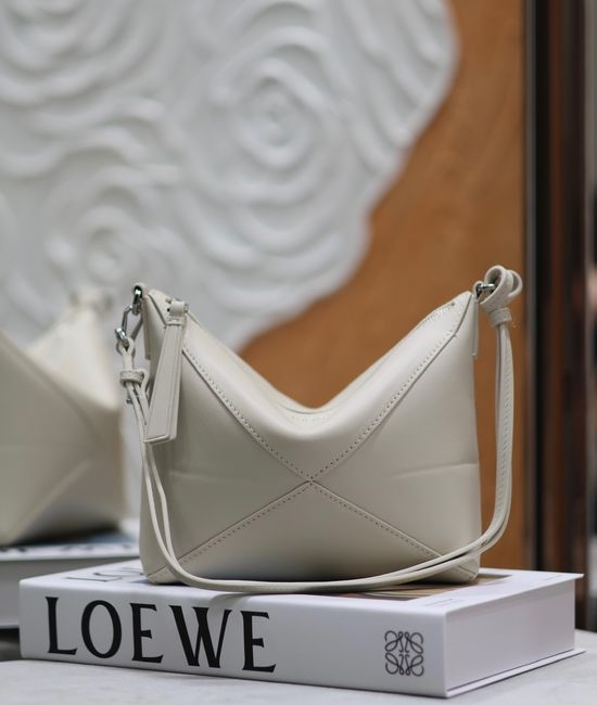Loewe Puzzle Fold Gloss Nappa Leather Clutch 5101