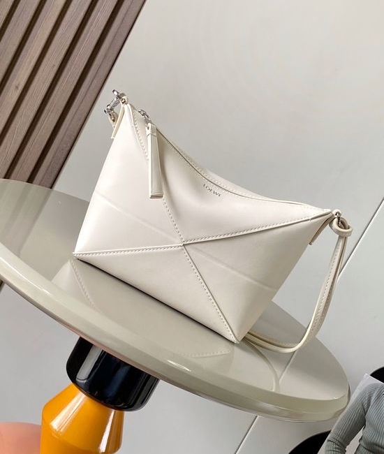 Loewe Puzzle Fold Nappa Leather Crossbody Bag 9073