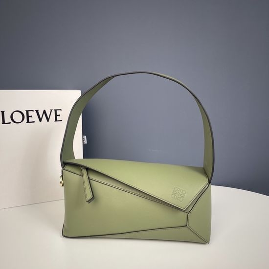 Loewe Puzzle Hobo Nappa Leather Shoulder Bag 8018