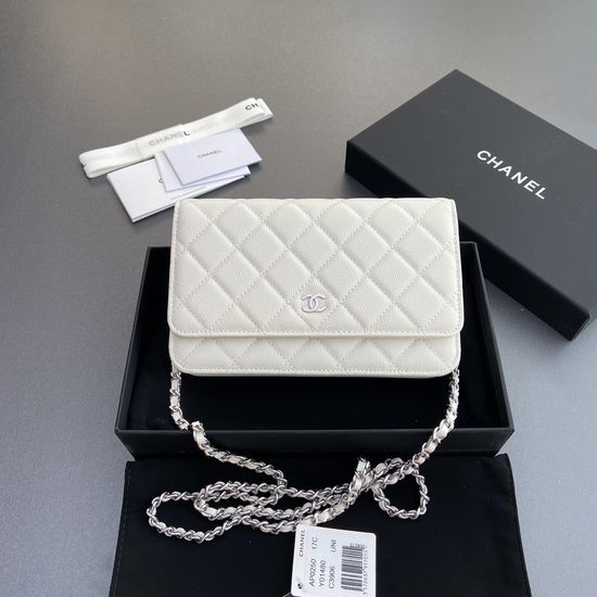 Chanel Caviar Leather Wallet AP0250