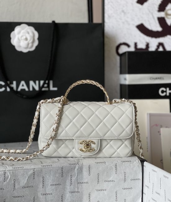 Chanel CF Mini Leather Handbag AS4924