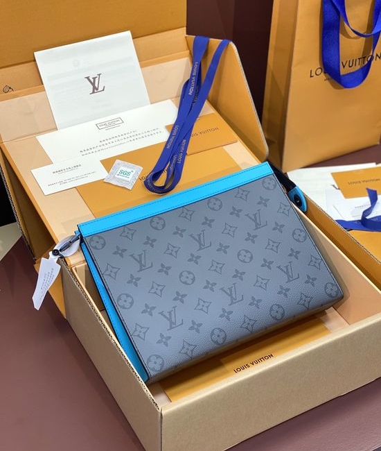 Louis Vuitton LV Monogram Eclipse Pouch M44466