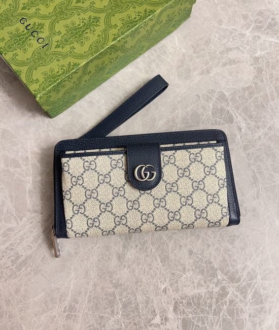Gucci Ophidia GG Supreme Zip Wallet 760248