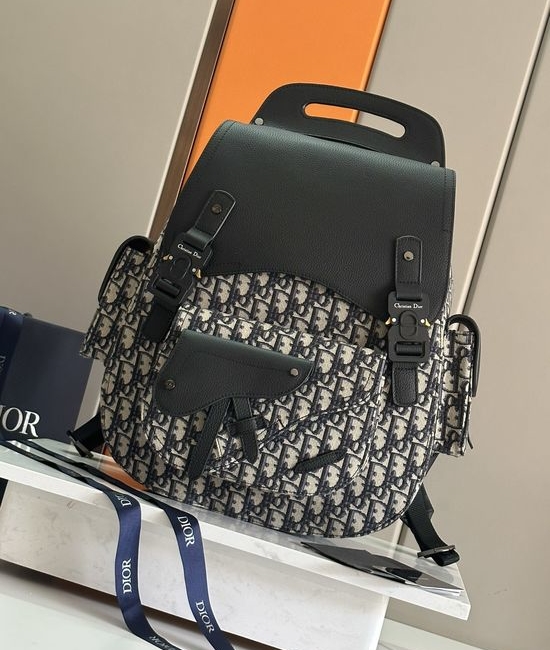 Christian Dior CD Gallop Backpack Oblique Printed 93395
