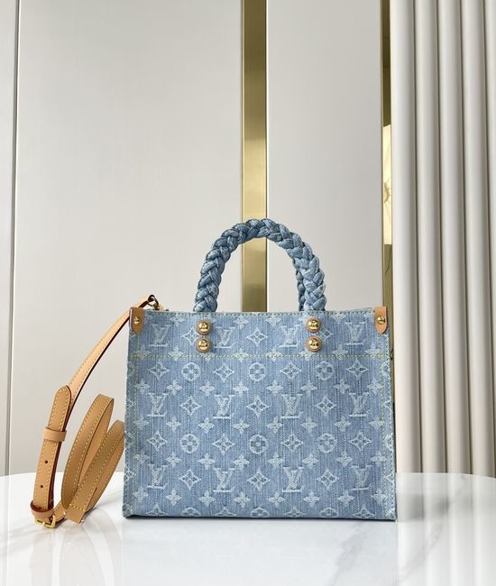 Louis Vuitton LV Let Go Small Denim Handbag M24897
