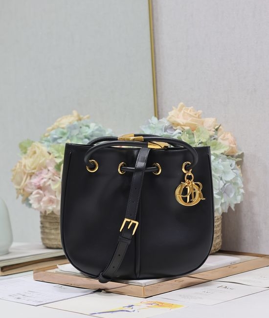 Christian Dior CD Nolita Handbag Modern Elegant Black 2312