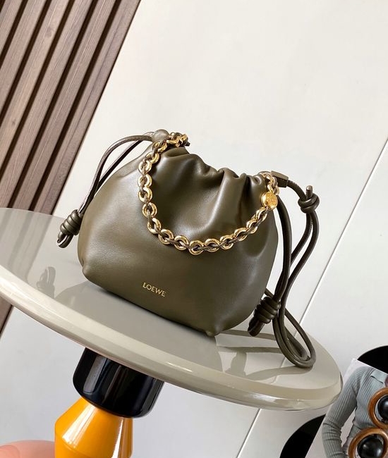 Loewe Mini Flamenco Purse Leather Bag 9058