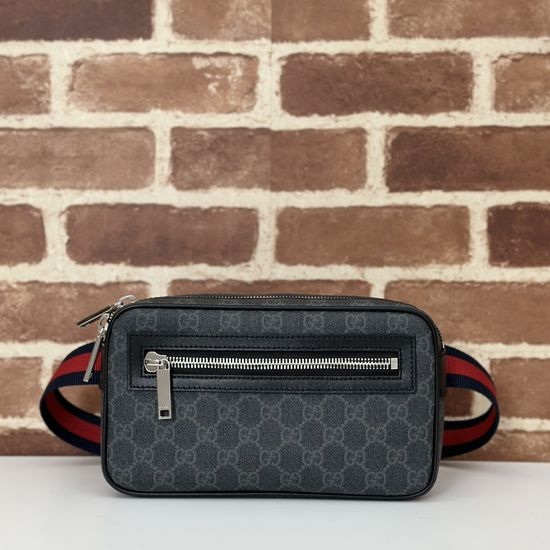 Gucci Handbag Black PVC 792094