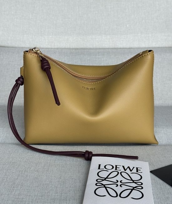Loewe Knot Nappa Leather Clutch 3045