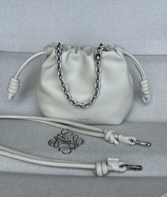 Loewe Flamenco Nappa Leather Clutch 1773
