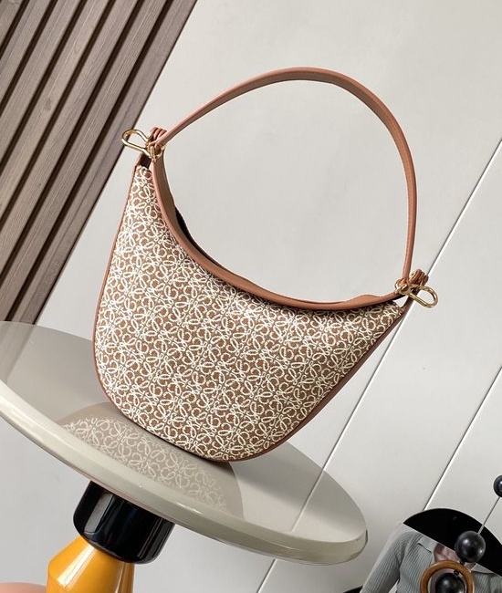 Loewe Luna Hobo Jacquard Leather Bag 9072