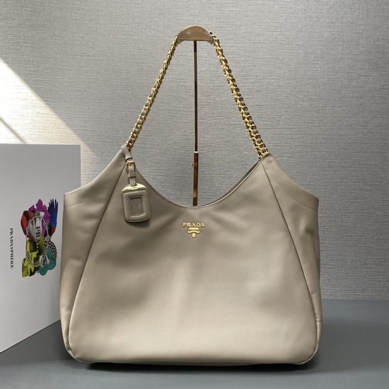 Prada Medium Tote Bag with Gold Hardware 12251