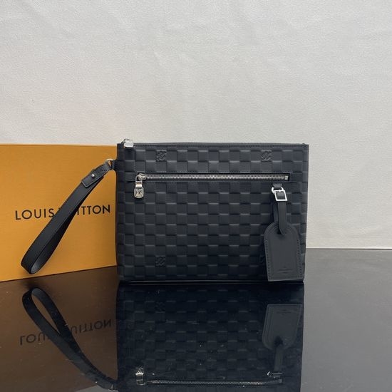 Louis Vuitton LV Takeoff Damier Infini Leather Pouch N40504