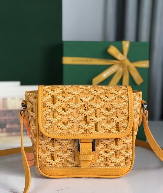 Goyard Grand Bleu PM Vintage Crossbody Bag 020128