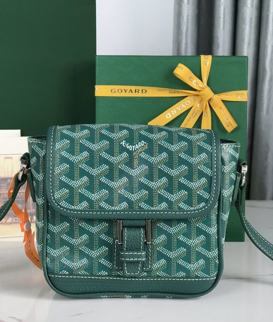 Goyard Grand Bleu PM Vintage Crossbody Bag 020128