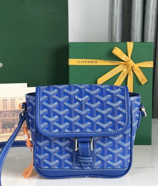 Goyard Grand Bleu PM Vintage Crossbody Bag 020128