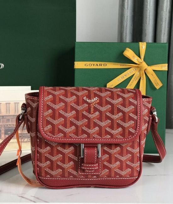 Goyard Grand Bleu PM Vintage Crossbody Bag 020128