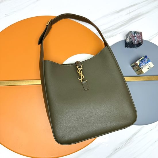 Yves Saint Laurent YSL Elegant Soft Leather Hobo 753837