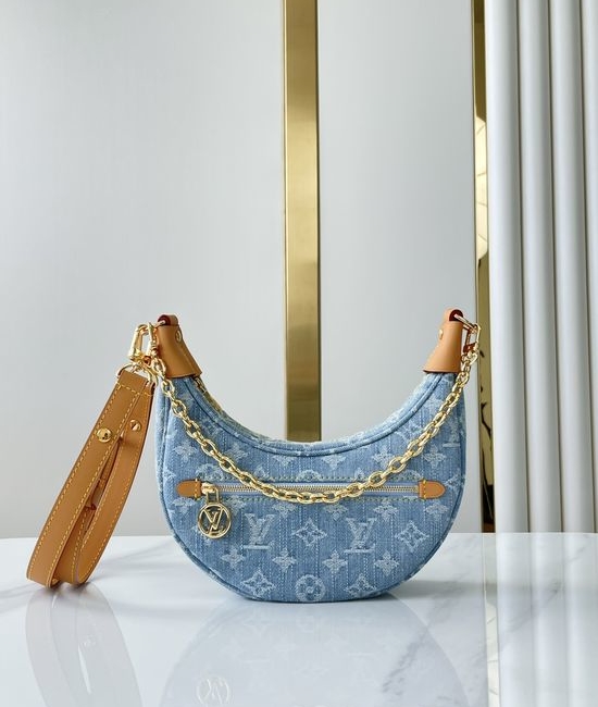 Louis Vuitton LV LOOP Denim Hobo Bag M24846
