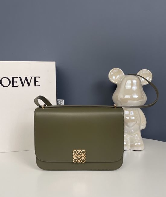 Loewe Goya Silk Cowhide Handbag 9067