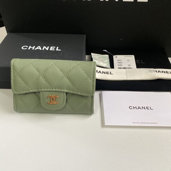 Chanel Card Holder Classic Premium Leather Card Holder P0219