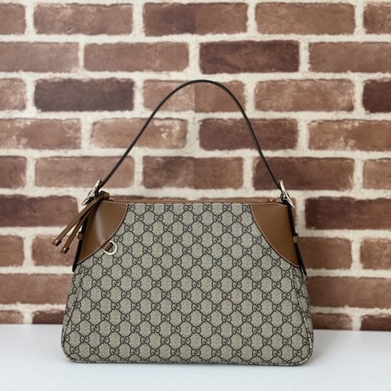 Gucci Brown Leather Tote Bag 815217