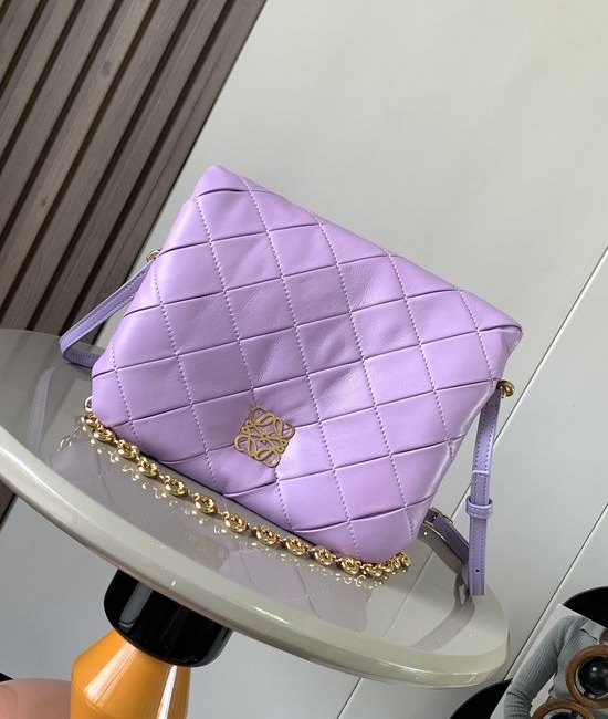 Loewe Puffer Goya Nappa Leather Shoulder Bag 9076