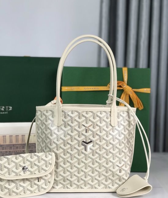 Goyard Goyardine Canvas Reversible Mini Tote 020660