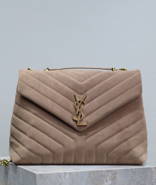 Yves Saint Laurent YSL Loulou Matte Leather Shoulder Bag 487216