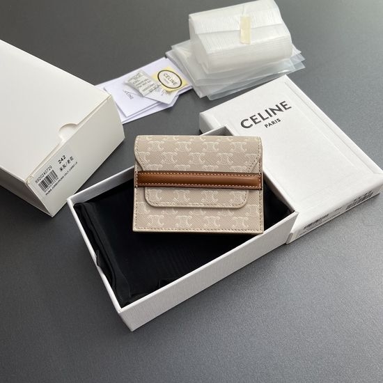 Celine TRIOMPHE Card Holder 10E242BZ904.LU