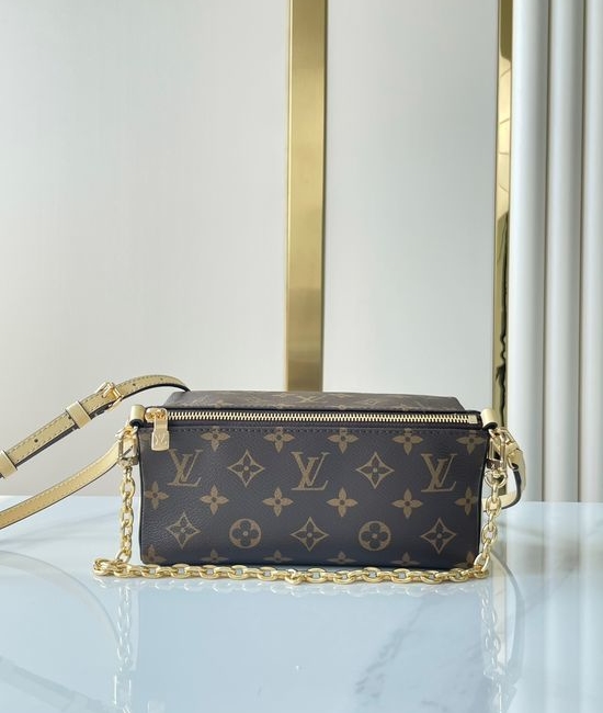 Louis Vuitton LV BLOOM POUCH Chain Carambola Bag M11672
