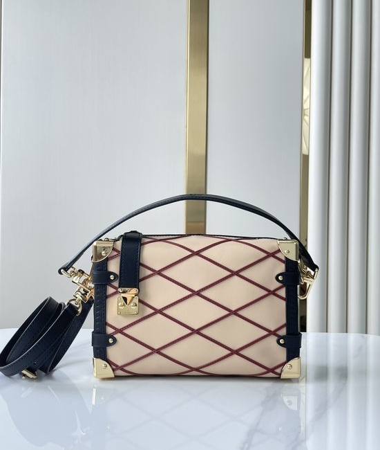 Louis Vuitton LV SIDE TRUNK PM Leather Box Bag M24403