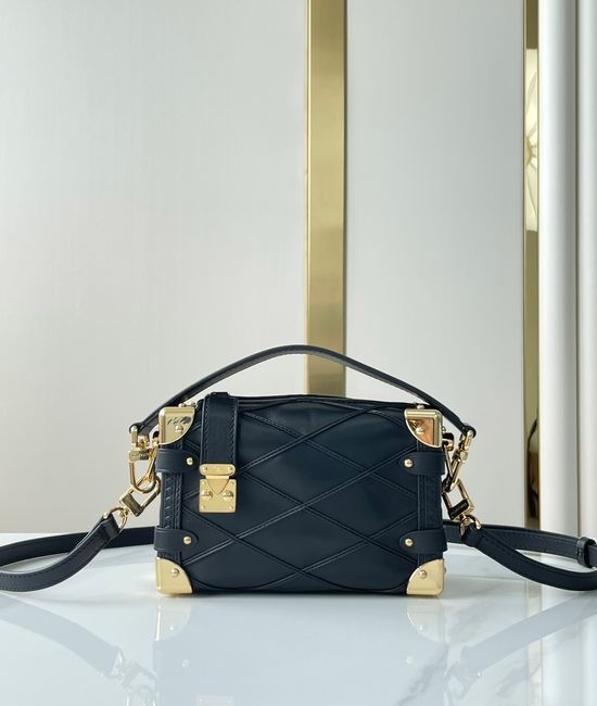 Louis Vuitton LV SIDE TRUNK Leather Box Bag M83030