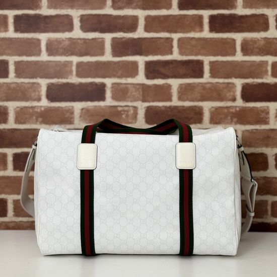 Gucci Ophidia White Leather Tote 799871