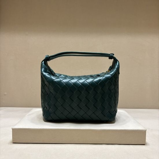 Bottega Veneta BV Intrecciato Lambskin Lunch Box Bag 3002