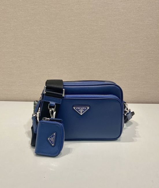 Prada Saffiano Leather Crossbody Bag 2VH170 New Color