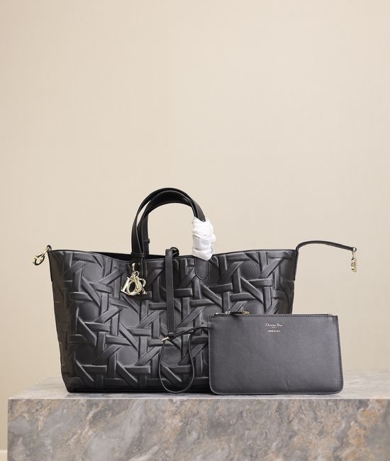 Christian Dior CD Toujours Embossed Handbag 1188