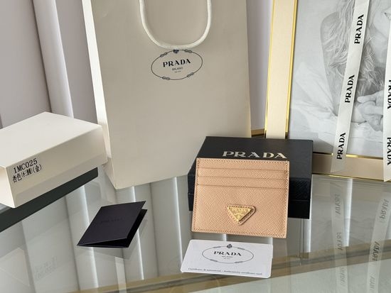 Prada Saffiano Leather Card Holder 12003