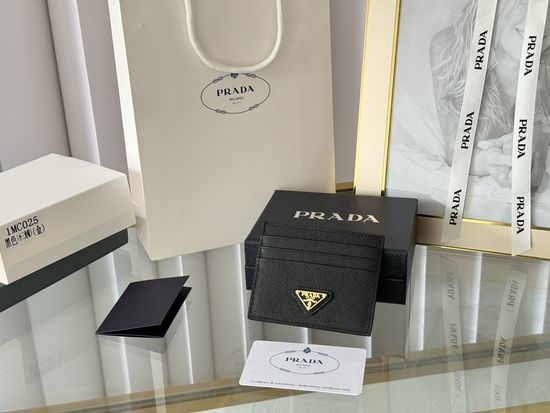 Prada Saffiano Leather Card Holder 1MC025