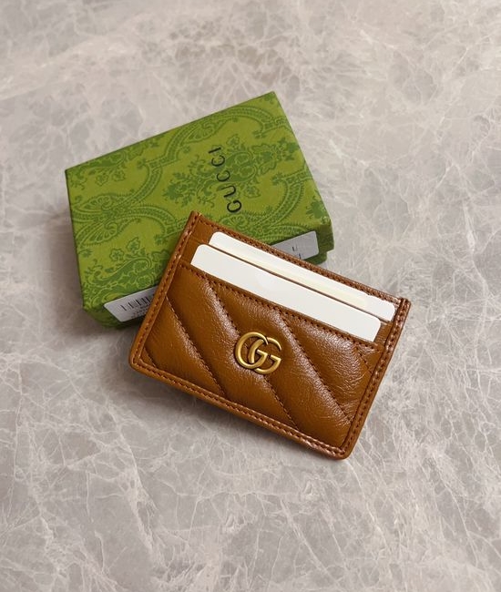 Gucci Marmont Leather Card Holder 443127