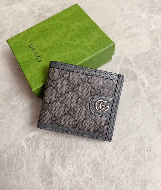 Gucci Ophidia GG Supreme Short Wallet 597606