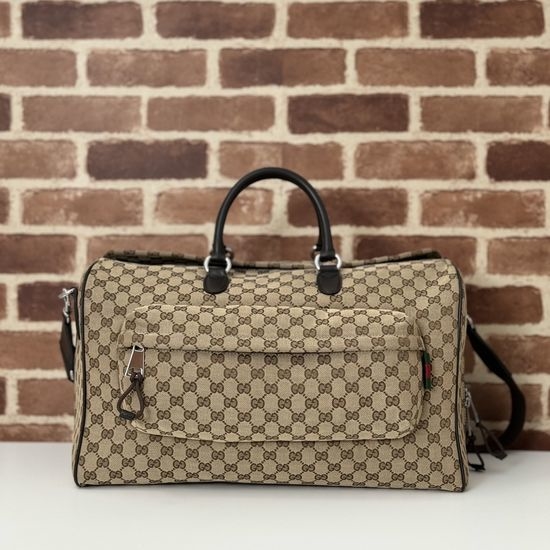 Gucci Classic Apricot Coffee Tote Bag 802095