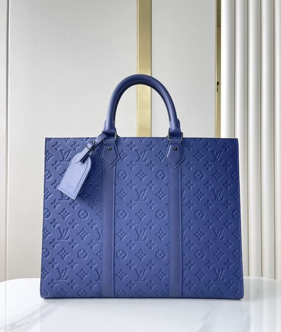 Louis Vuitton LV SAC PLAT 24H Leather Briefcase M11690