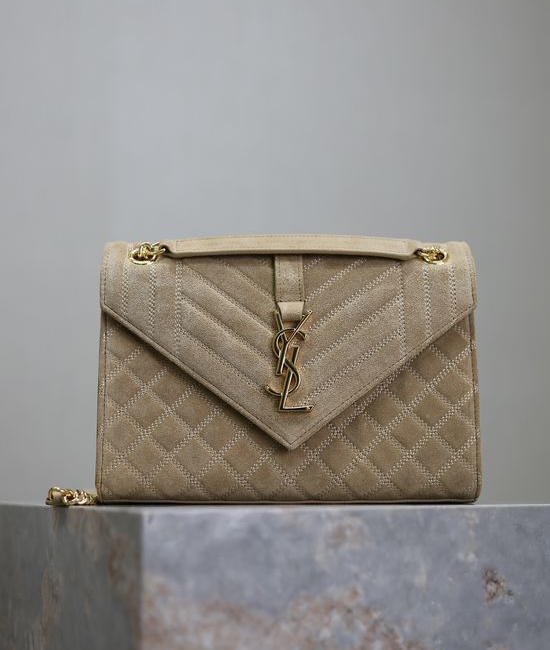 Yves Saint Laurent YSL Envelope Medium Quilted Bag 487206