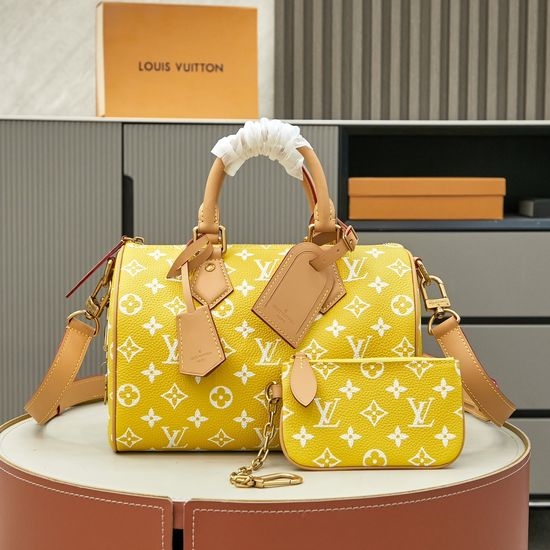 Louis Vuitton LV Speedy P9 Monogram Leather Handbag M24425