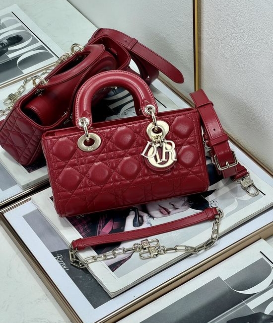 Christian Dior CD D-Joy Quilted Lambskin Bag 9240
