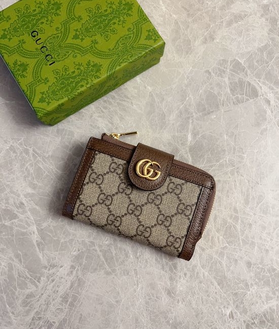 Gucci GG Marmont PVC Card Holder 725662